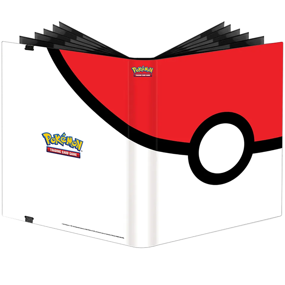 ultra-pro-pok-mon-pok-ball-9-pocket-full-view-pro-binder-f-r-pok-mon image 1