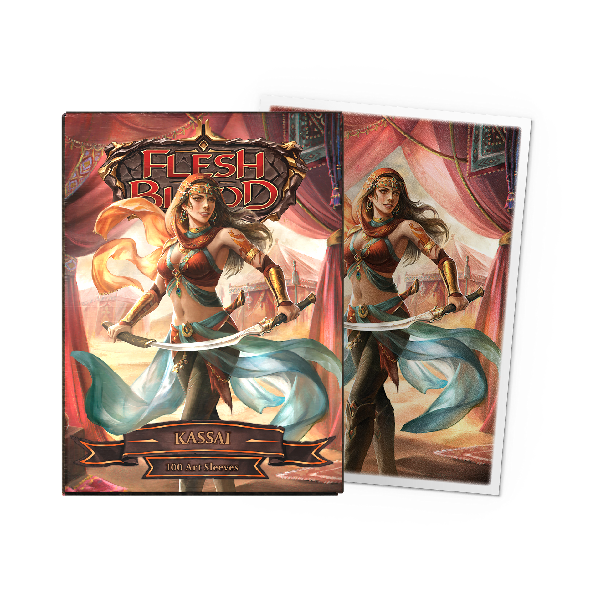 dragon-shield-kassai-matte-art-sleeves-100-standard image 1