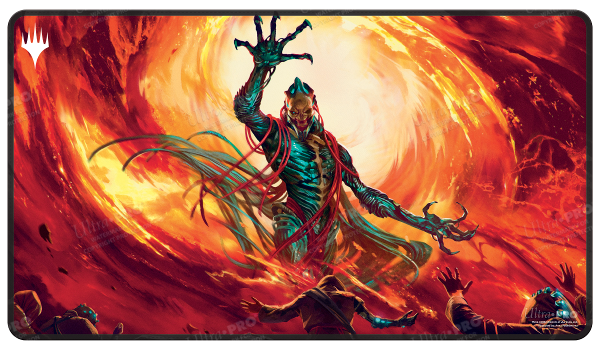 ultra-pro-the-brothers-war-gix-yawgmoth-praetor-stitched-playmat-magic-the-gathe image 1