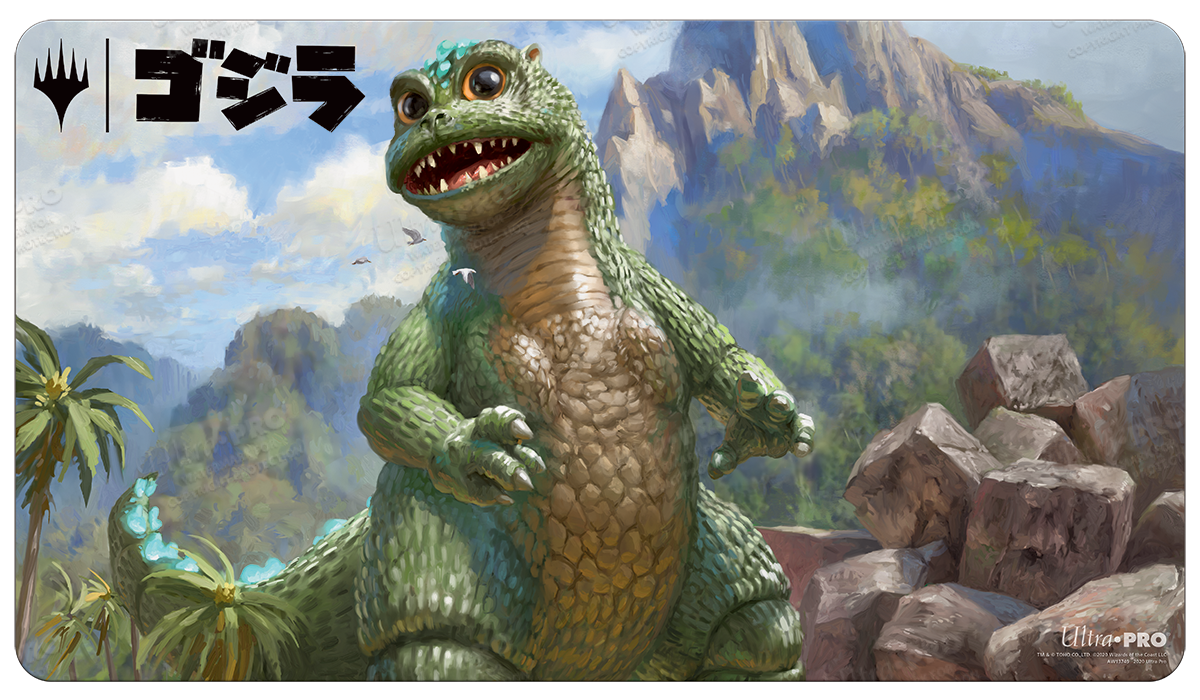 ultra-pro-babygodzilla-ruin-reborn-standard-gaming-playmat-f-r-magic-the-gatheri image 1