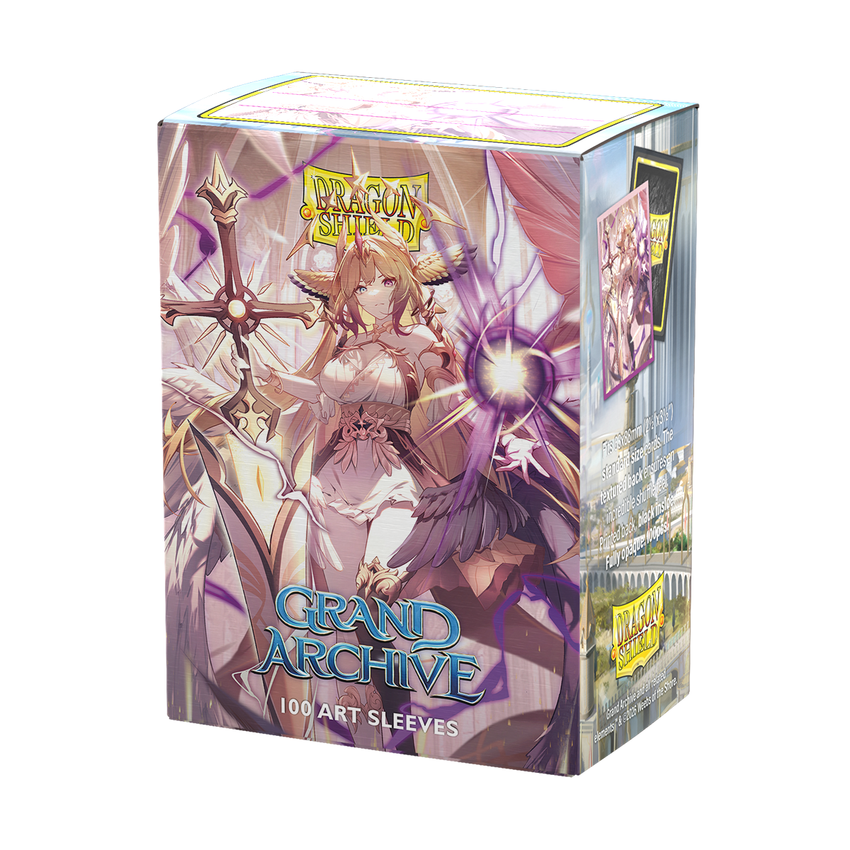 dragon-shield-grand-archive-haniel-matte-dual-art-sleeves-100-standard image 4