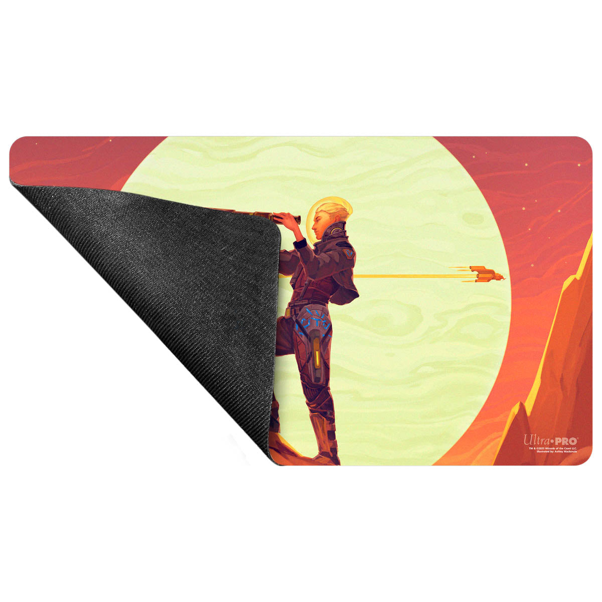 ultra-pro-playmat-edge-of-eternities-sami-wildcat-captain-f-r-magic-the-gatherin image 4