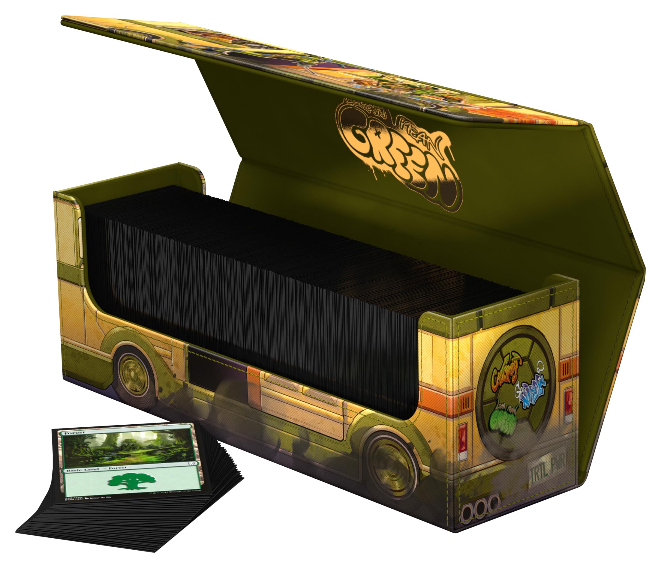 ultimate-guard-arkhive-400-xenoskin-mtg-tmnt-turtles-van-sammelbox image 7
