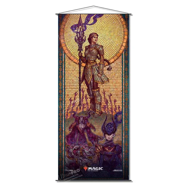 ultra-pro-theros-beyond-death-elspeth-conquers-death-wall-scroll-f-r-magic-the-g image 1