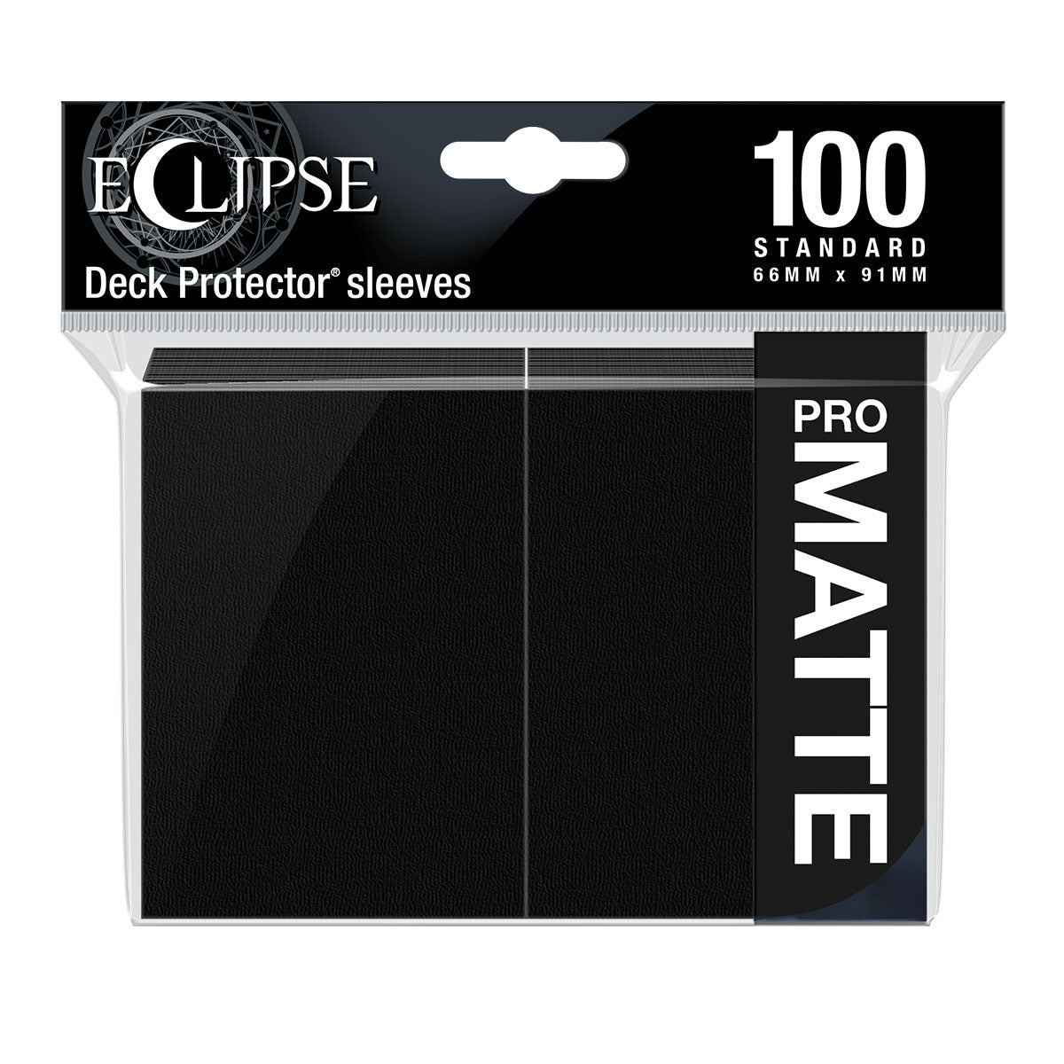 ultra-pro-eclipse-matte-deck-protector-sleeves-100-st-ck-jet-black image 1