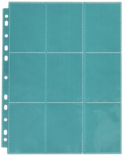 ultimate-guard-18-pocket-pages-side-loading-petrolblau-10er-pack-ordnerh-llen image 2