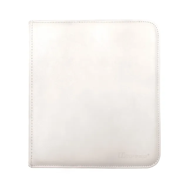 ultra-pro-vivid-white-12-pocket-zippered-pro-binder-album image 1