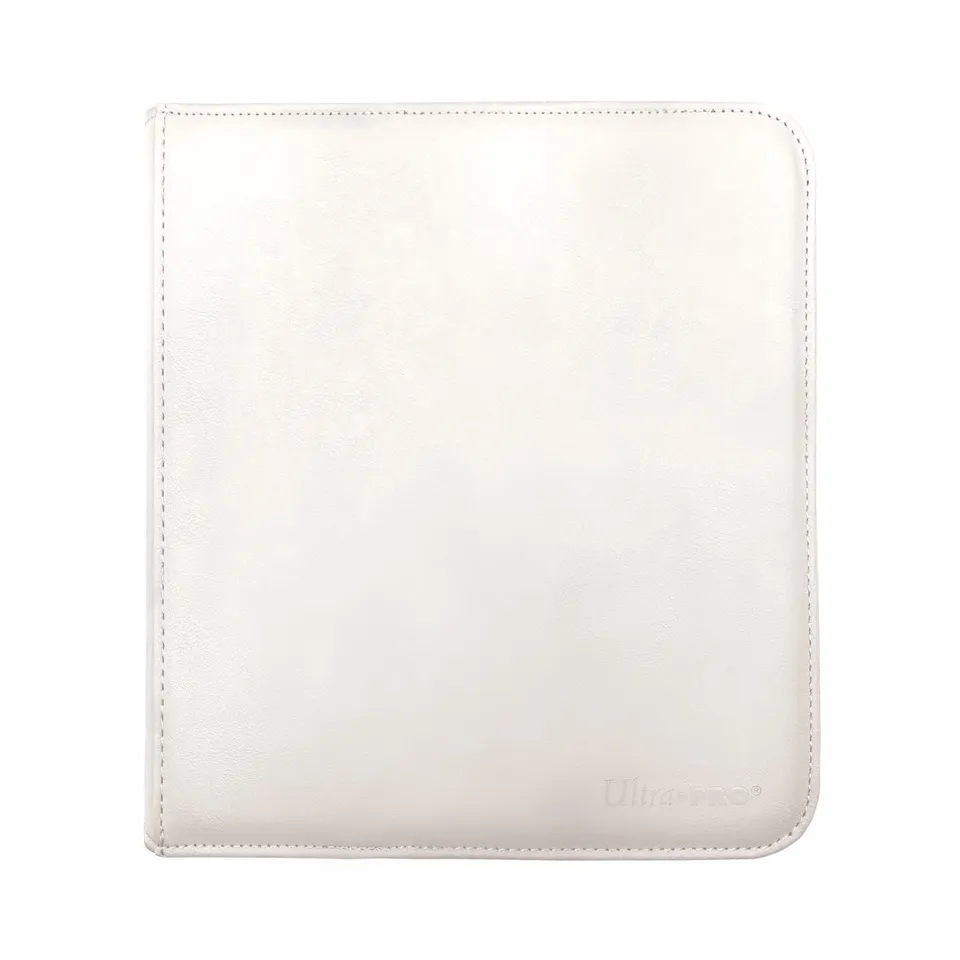 ultra-pro-vivid-white-12-pocket-zippered-pro-binder-album image 1