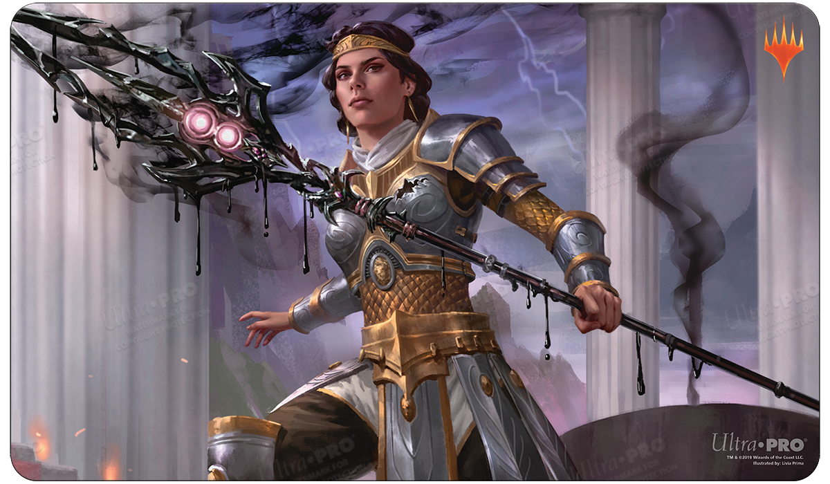 ultra-pro-theros-beyond-death-elspeth-sun-s-nemesis-small-gaming-playmat image 1