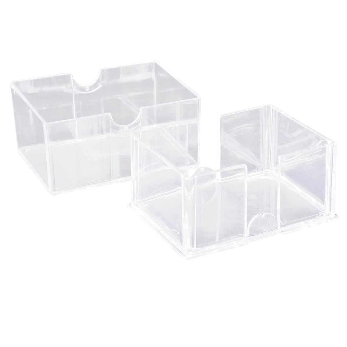 ultra-pro-diamond-corner-100-card-storage-box-10er-pack-transparent image 6