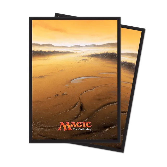 ultra-pro-mana-5-plains-standard-deck-protector-sleeves-80ct image 1