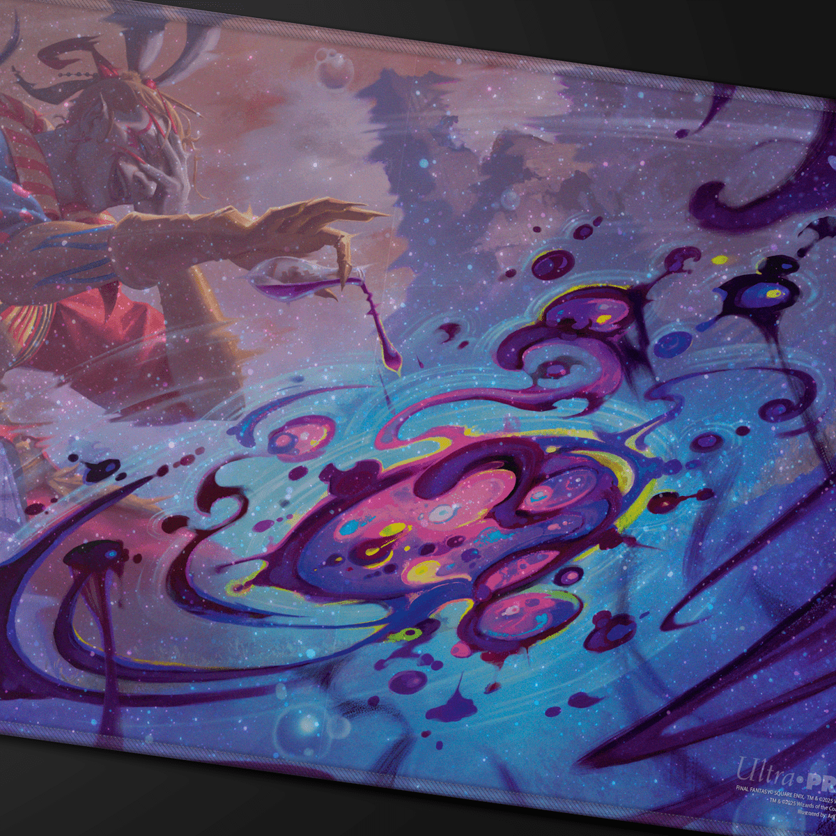 ultra-pro-magic-the-gathering-final-fantasy-poison-the-waters-holofoil-playmat image 2