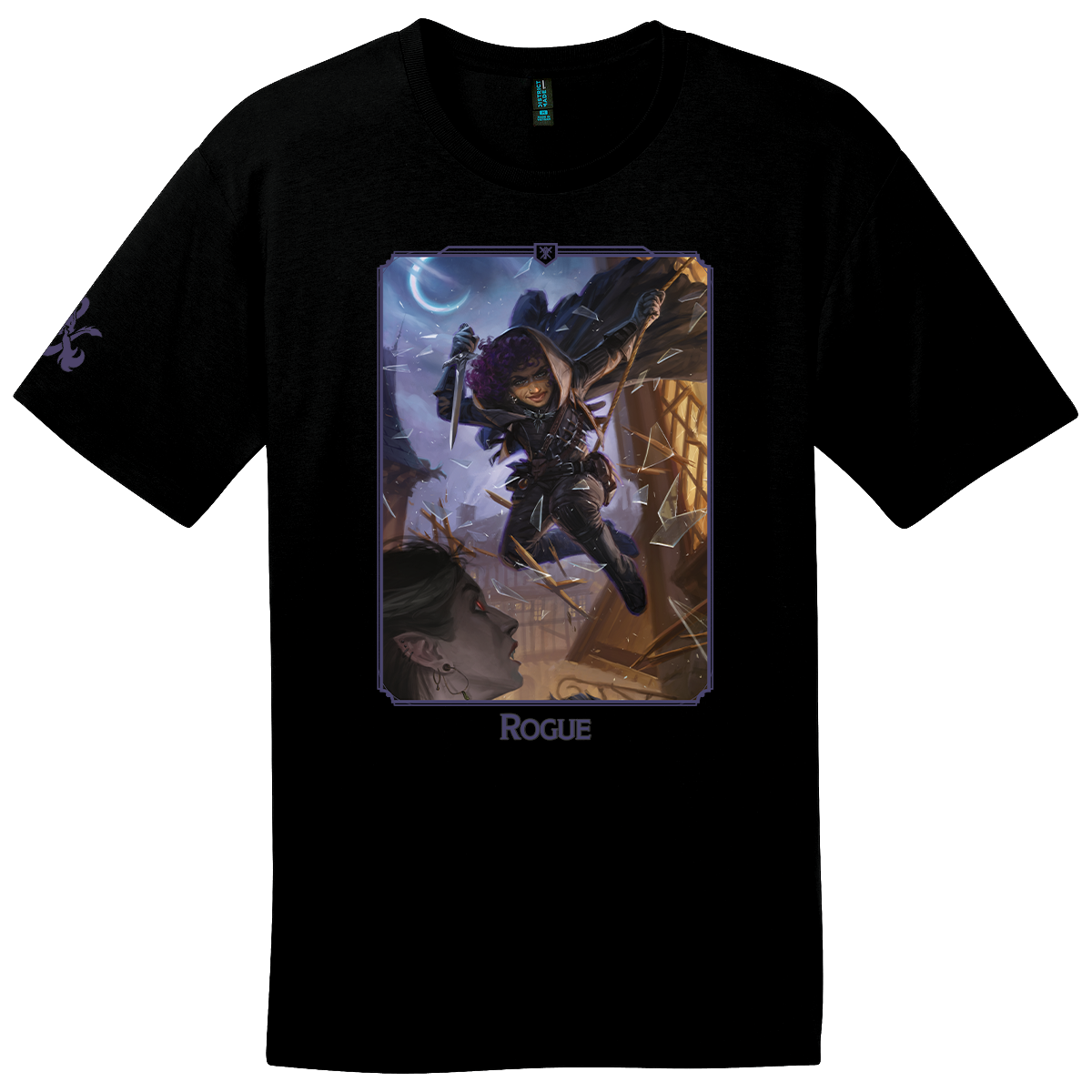 ultra-pro-dungeons-dragons-rogue-class-t-shirt image 1