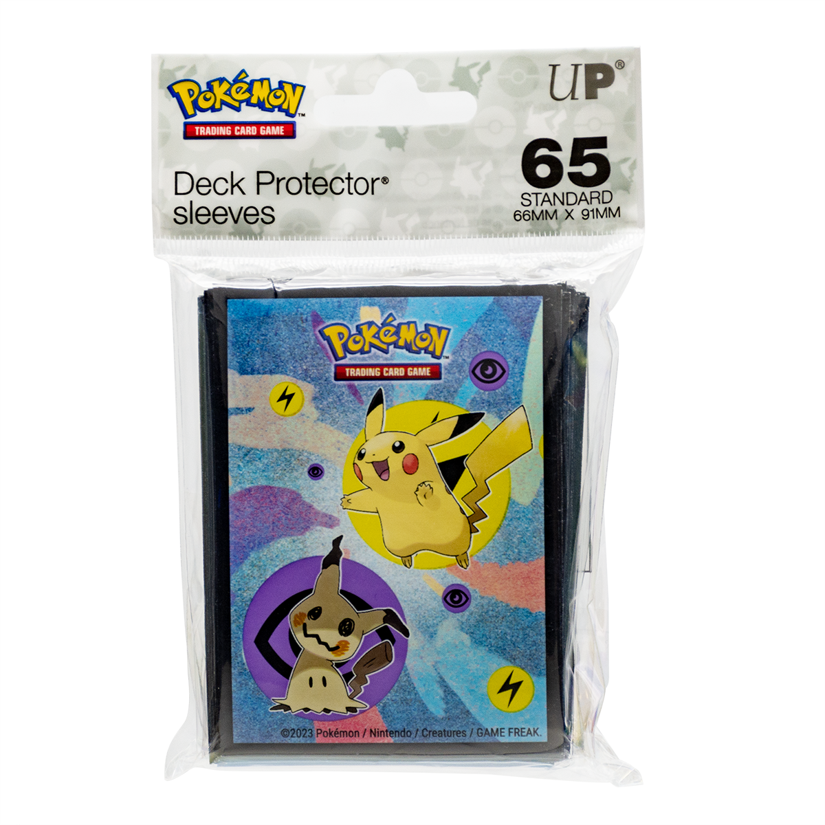 ultra-pro-pok-mon-pikachu-mimikyu-deck-protector-sleeves-65ct image 3