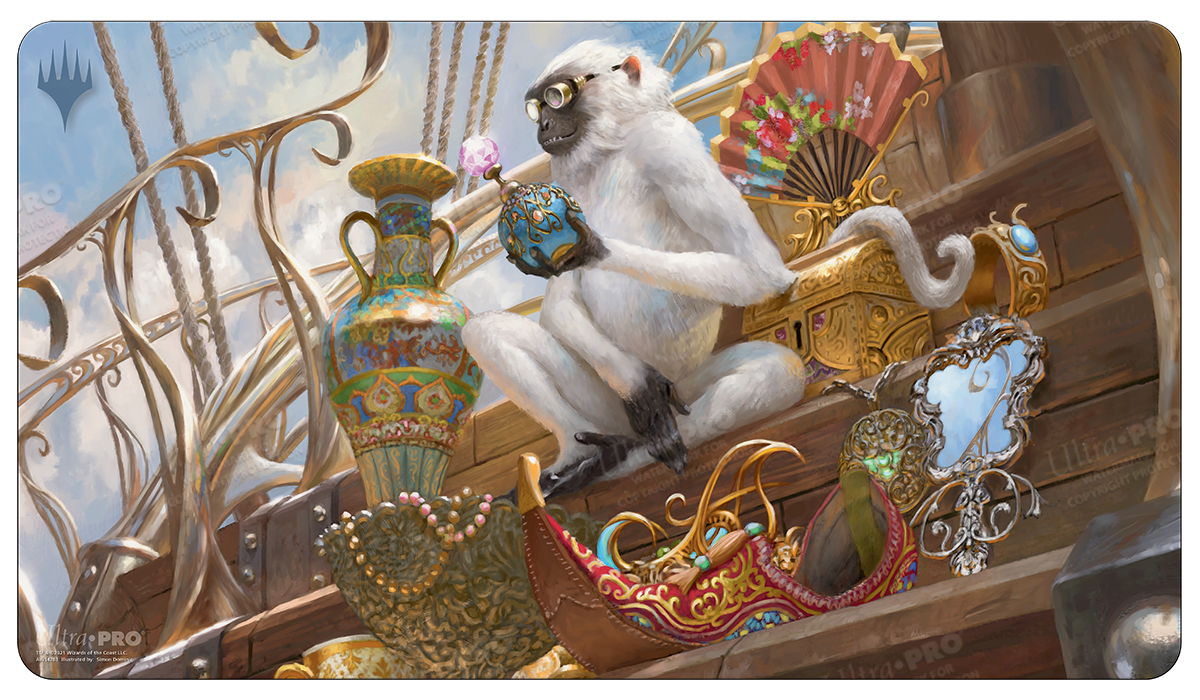 ultra-pro-magic-the-gathering-modern-horizons-2-ragavan-standard-playmat-61-x-34 image 1
