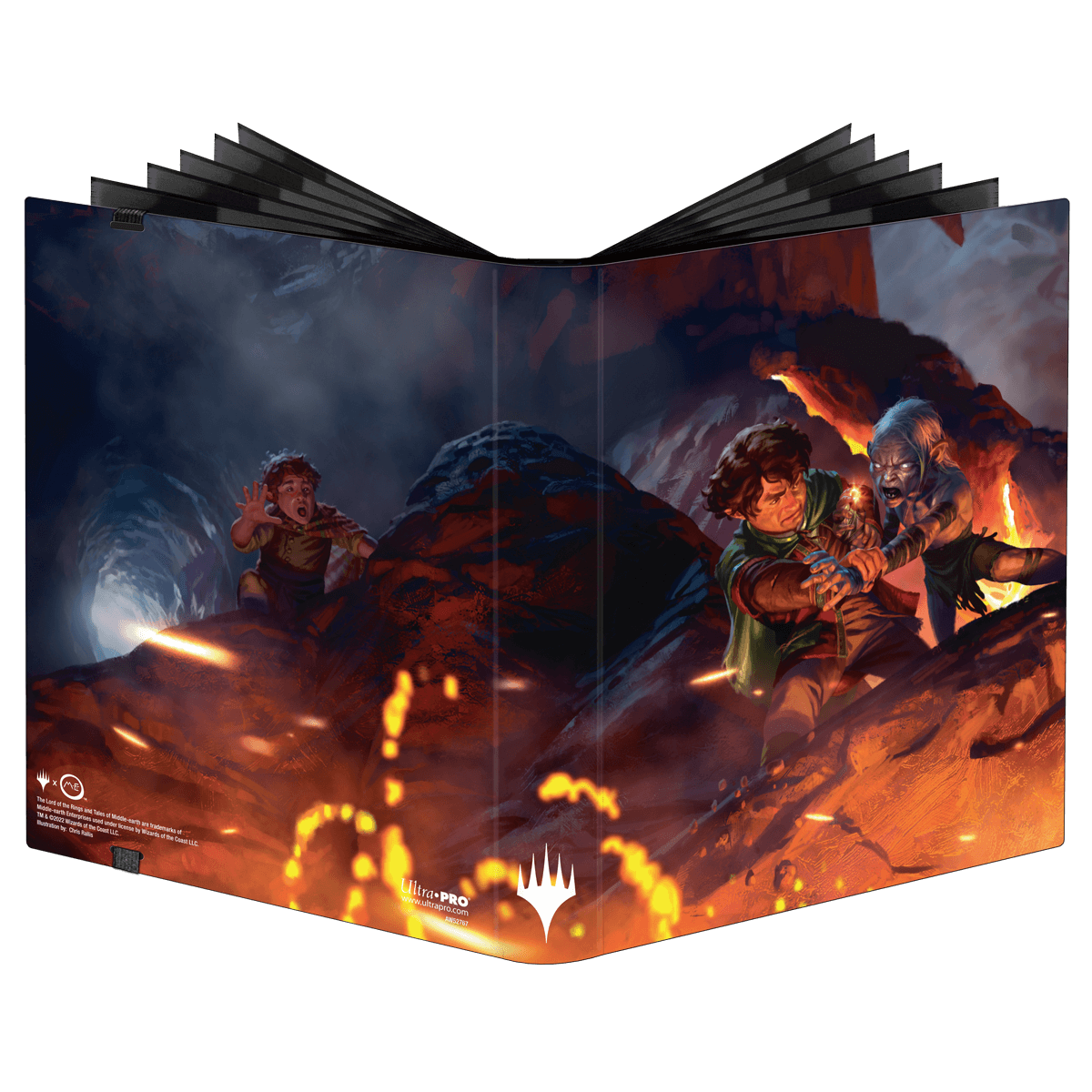 ultra-pro-the-lord-of-the-rings-tales-of-middle-earth-frodo-gollum-9-pocket-pro- image 1