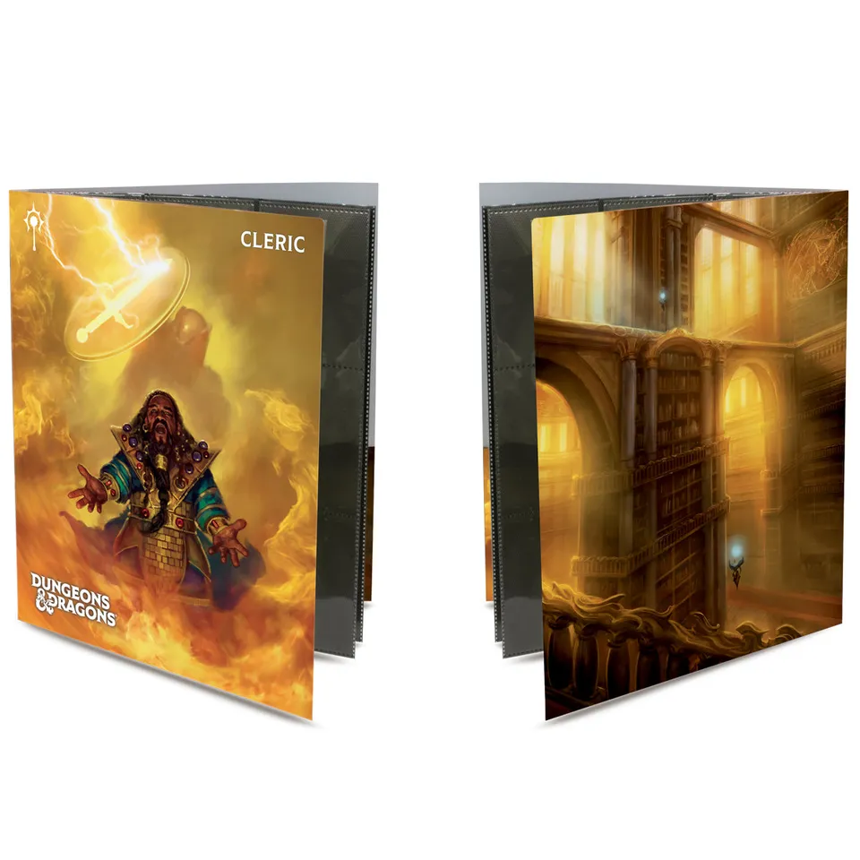 ultra-pro-dungeons-dragons-cleric-class-folio-mit-stickern image 1
