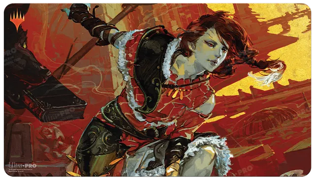 ultra-pro-magic-the-gathering-war-of-the-spark-arlinn-kord-alt-art-playmat image 1