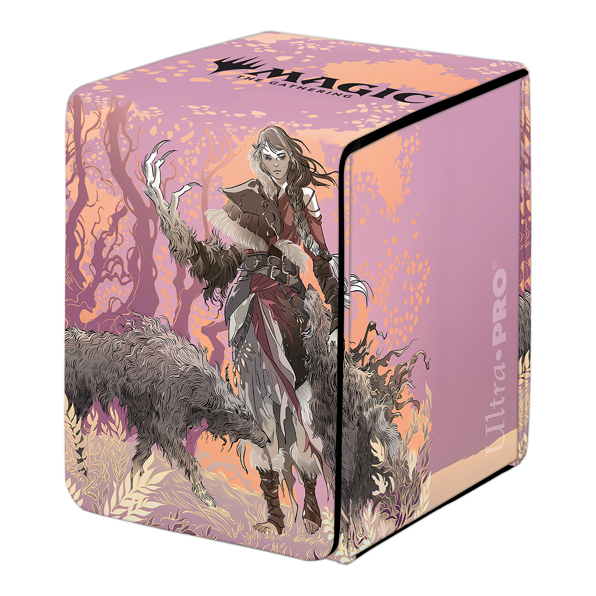 ultra-pro-innistrad-midnight-hunt-arlinn-the-pack-s-hope-alcove-flip-deck-box image 1