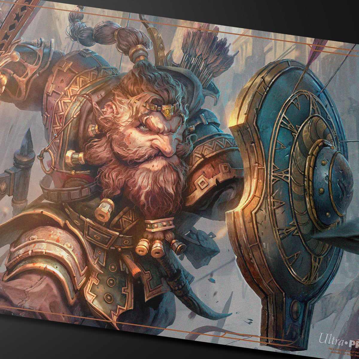 ultra-pro-dungeons-dragons-fighter-class-spielmatte image 2