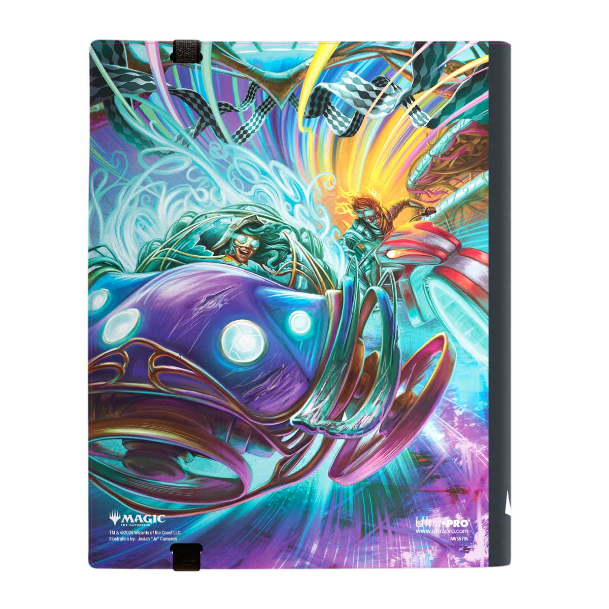 ultra-pro-aetherdrift-9-pocket-pro-binder-magic-the-gathering-start-your-engines image 2