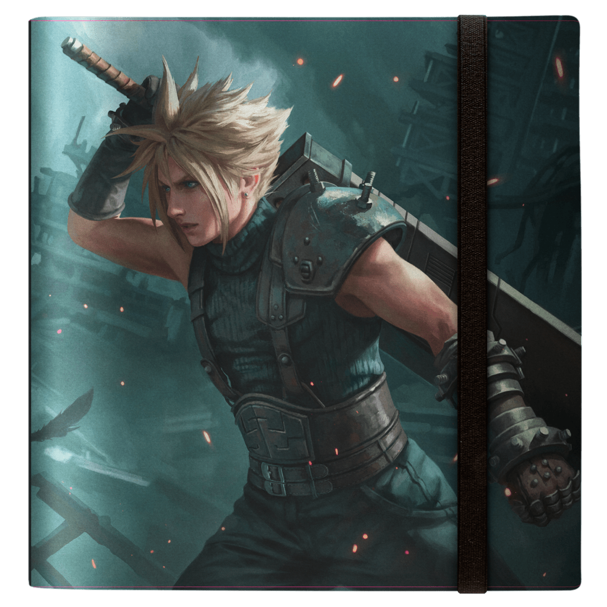 ultra-pro-magic-the-gathering-final-fantasy-cloud-vs-sephiroth-12-pocket-pro-bin image 1