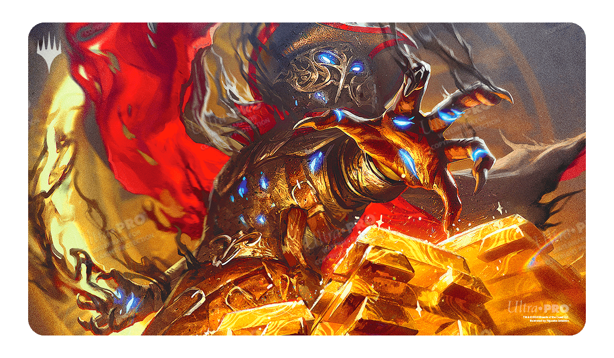 ultra-pro-magic-the-gathering-outlaws-of-thunder-junction-gonti-standard-playmat image 1