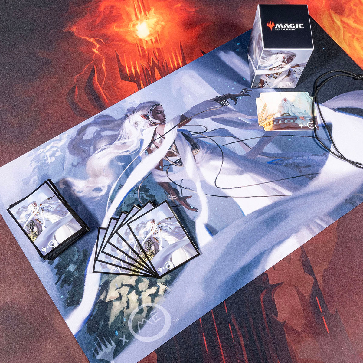 ultra-pro-magic-the-gathering-herr-der-ringe-galadriel-100-deck-box image 3