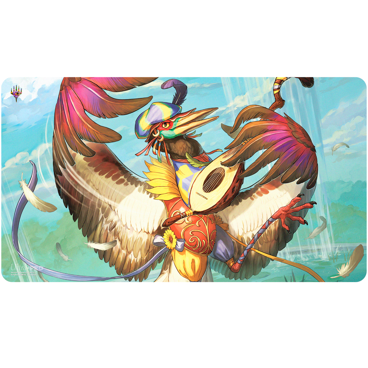 ultra-pro-bloomburrow-zinnia-valley-s-voice-playmat-f-r-magic-the-gathering image 1