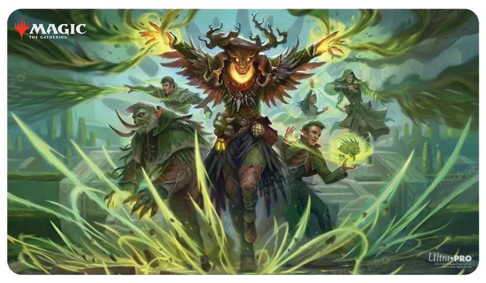 ultra-pro-strixhaven-witherbloom-command-standard-gaming-playmat-magic-the-gathe image 1