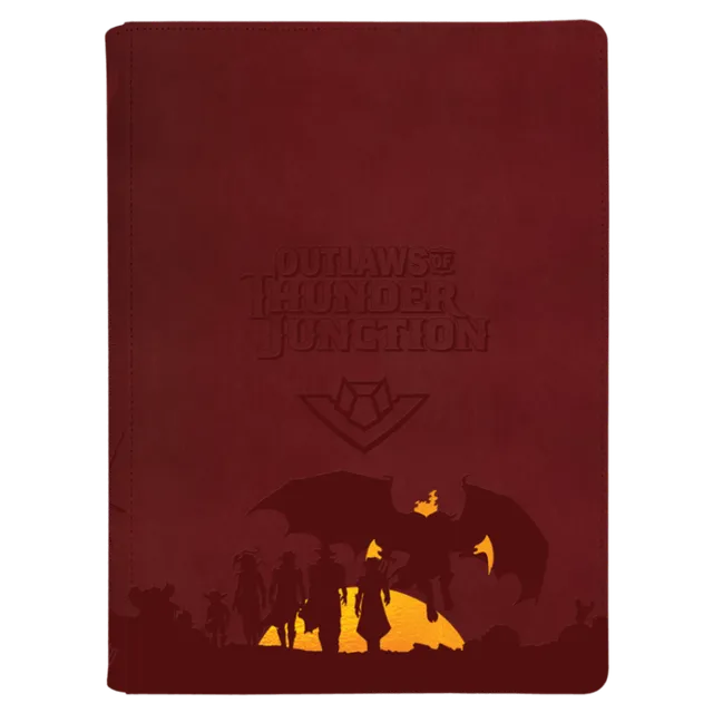 ultra-pro-outlaws-of-thunder-junction-9-pocket-premium-zippered-pro-binder-gang- image 1