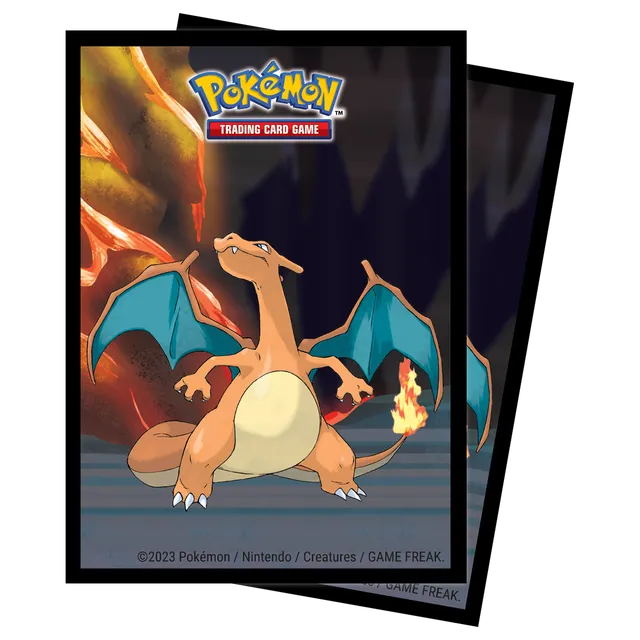 ultra-pro-gallery-series-scorching-summit-deck-protector-sleeves-65ct-pok-mon image 1