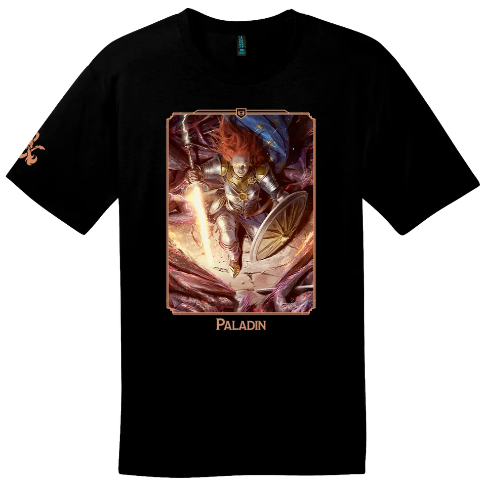 ultra-pro-dungeons-dragons-paladin-class-t-shirt image 1