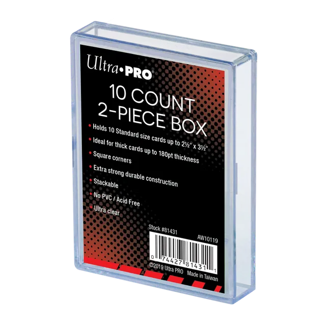 ultra-pro-2-teilige-clear-aufbewahrungsbox-f-r-10-standard-karten image 1