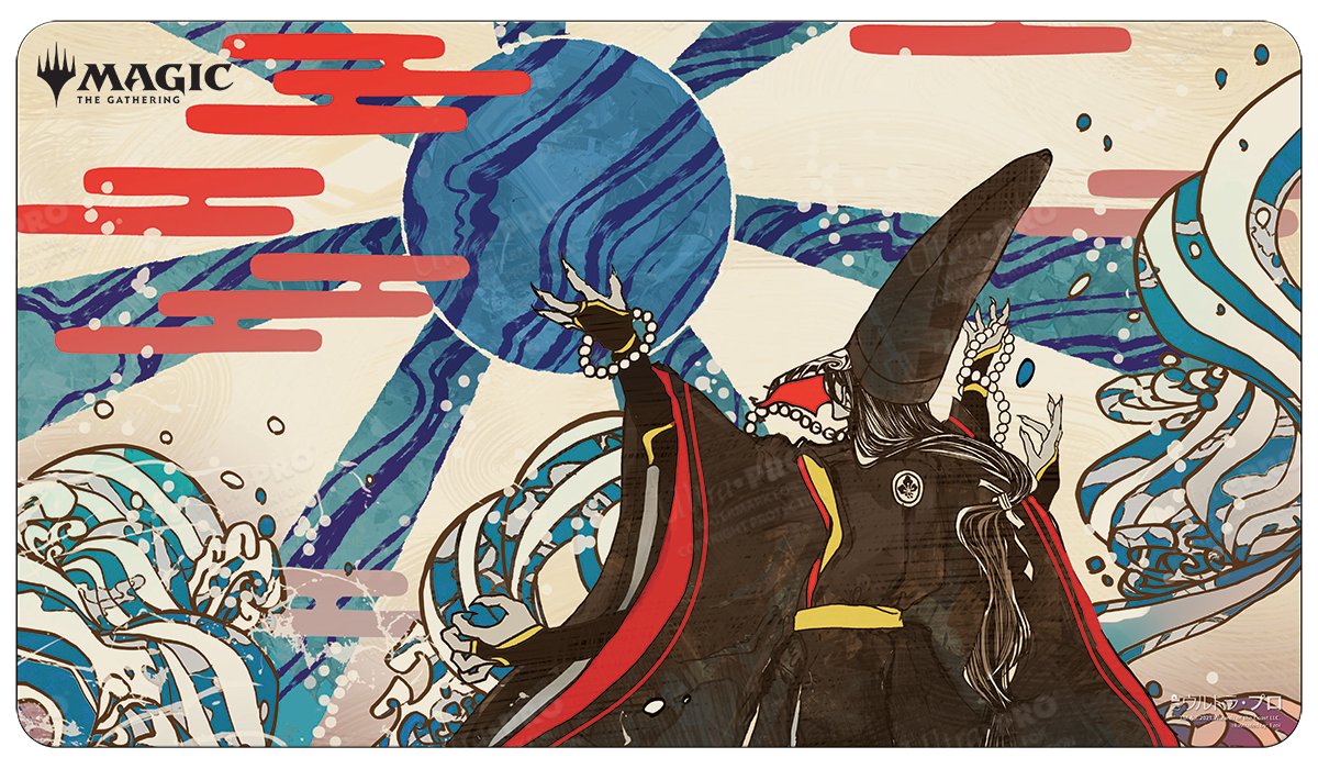 ultra-pro-japanese-mystical-blue-sun-s-zenith-standard-gaming-playmat-f-r-magic- image 1