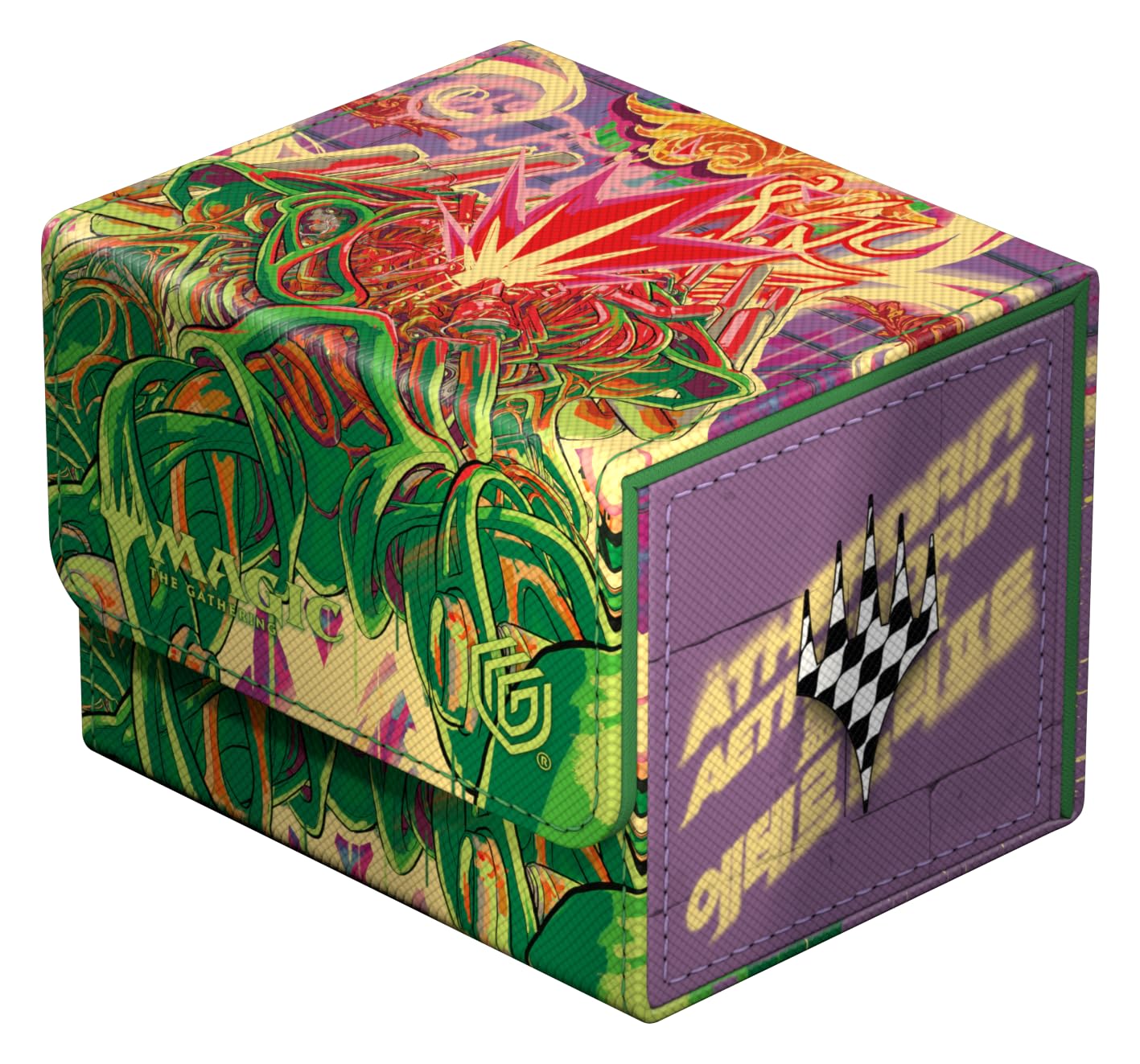 ultimate-guard-sidewinder-100-xenoskin-magic-the-gathering-aetherdrift-pyrewood- image 2