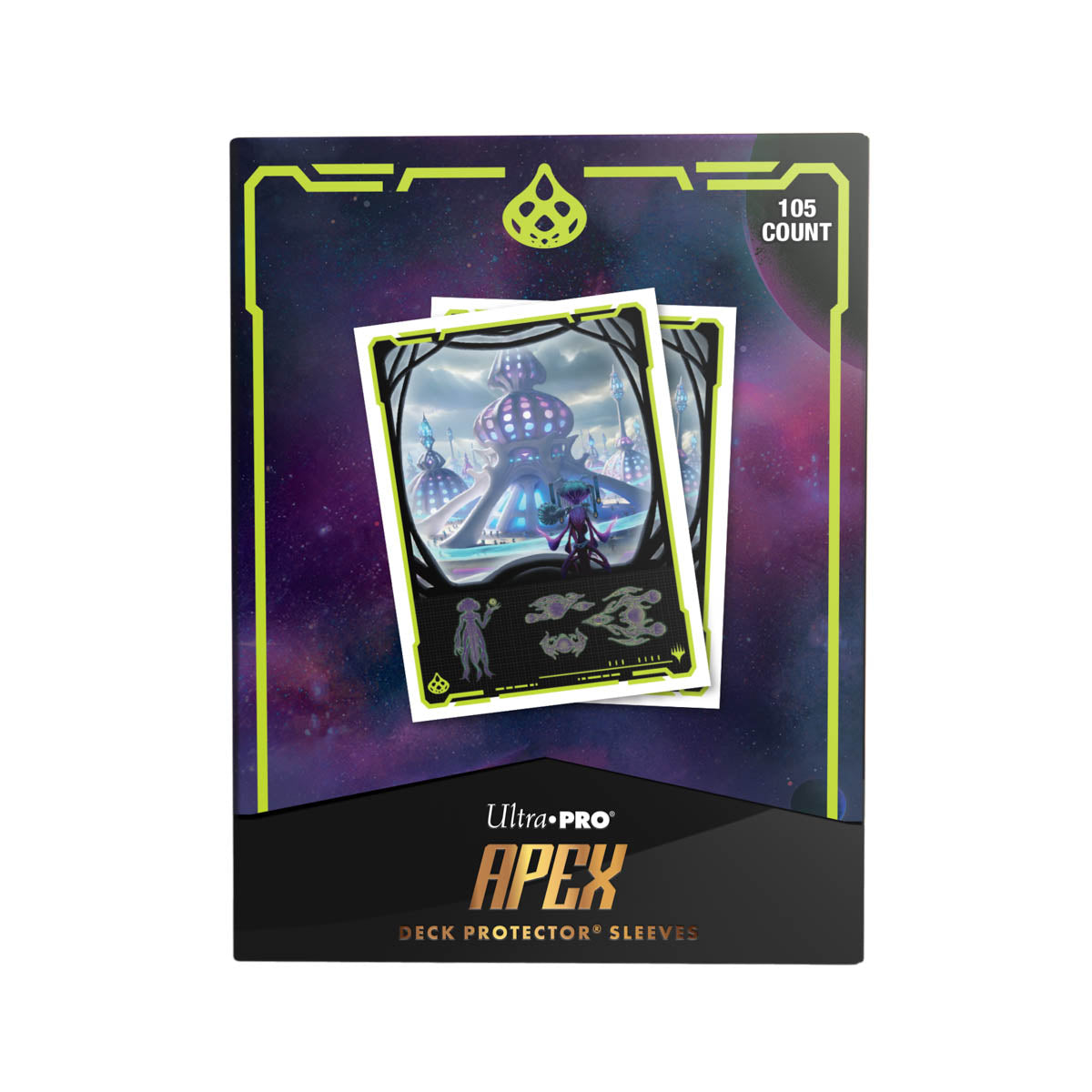 ultra-pro-apex-deck-protector-h-llen-105ct-magic-the-gathering-edge-of-eternitie image 4