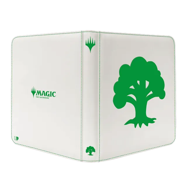 ultra-pro-mana-8-zip-pro-binder-forest-12-pocket-leder-album-f-r-480-karten-mtg image 1