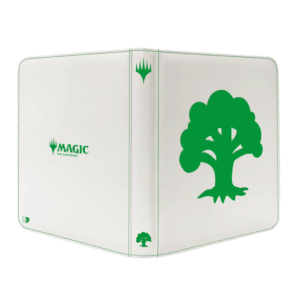 ultra-pro-mana-8-zip-pro-binder-forest-12-pocket-leder-album-f-r-480-karten-mtg image 1