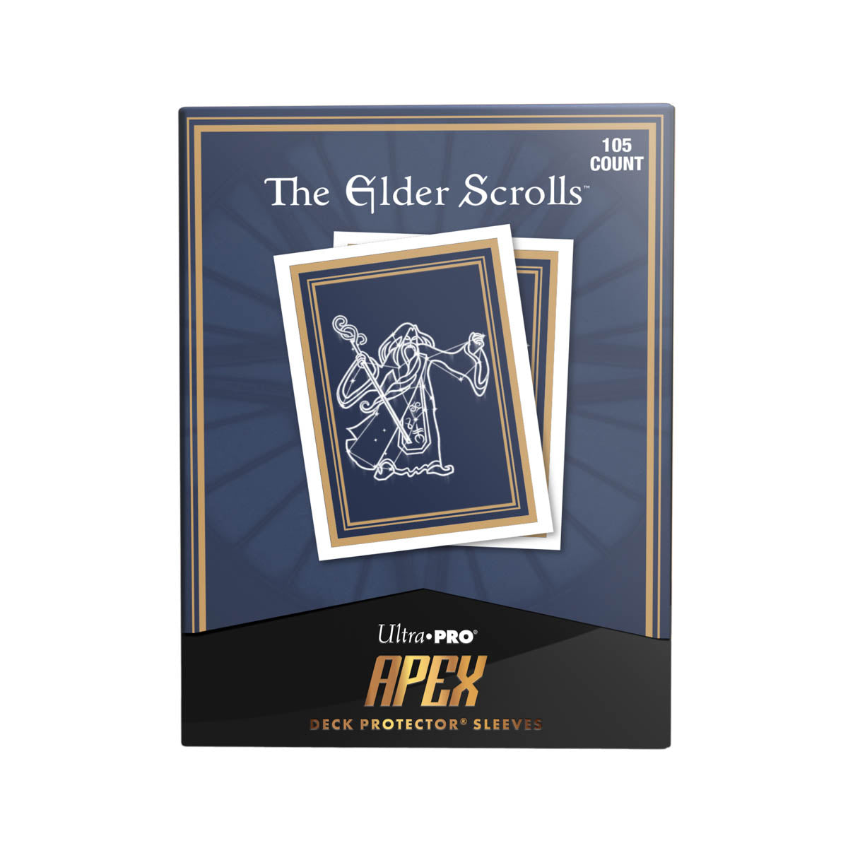 ultra-pro-the-elder-scrolls-mages-guild-105ct-apex-deck-protector-sleeves image 2