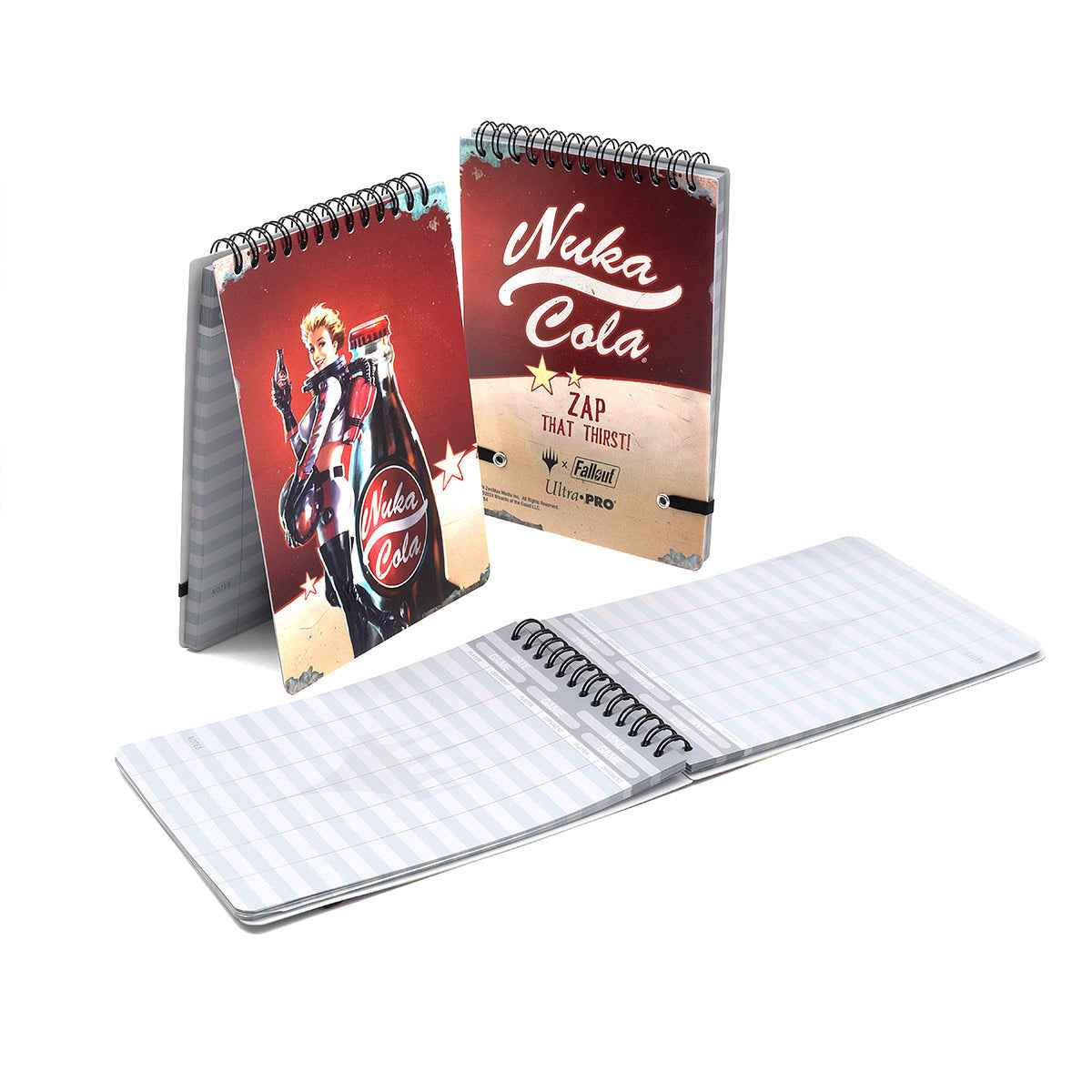 ultra-pro-magic-fallout-nuka-cola-pinup-spiral-life-pad image 2
