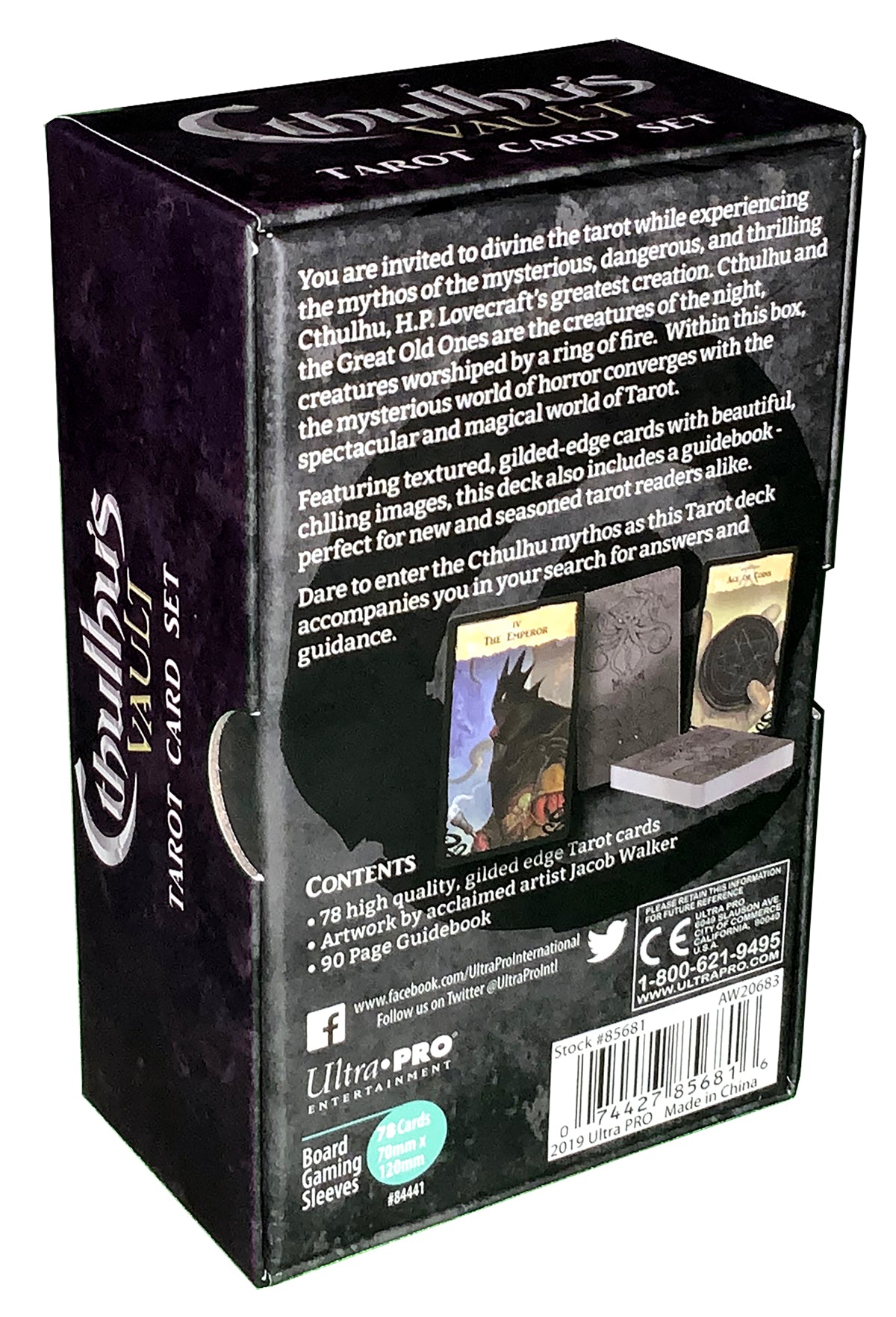 ultra-pro-cthulhu-s-vault-tarotkartenset-lovecraft-edition image 2