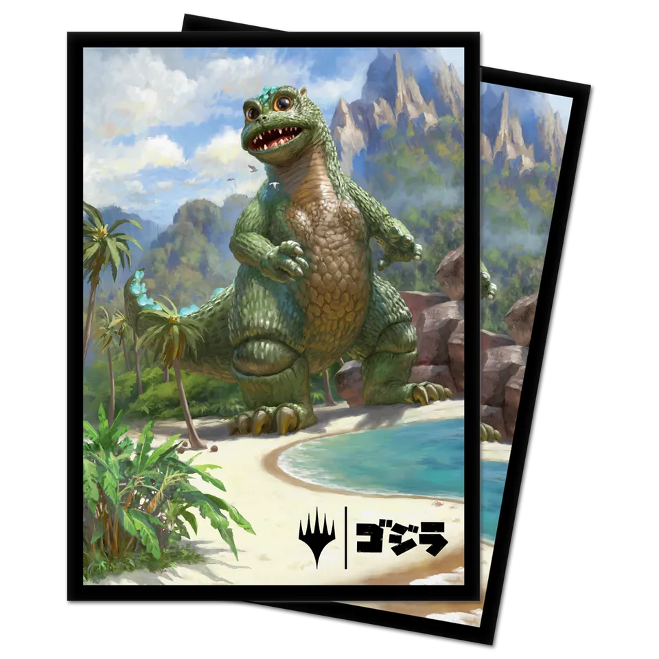 ultra-pro-magic-the-gathering-babygodzilla-wiedergeborenes-unheil-standard-sleev image 1