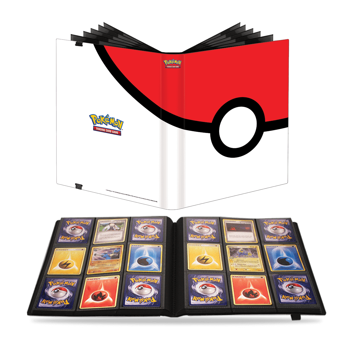 ultra-pro-pok-mon-pok-ball-9-pocket-full-view-pro-binder-f-r-pok-mon image 2