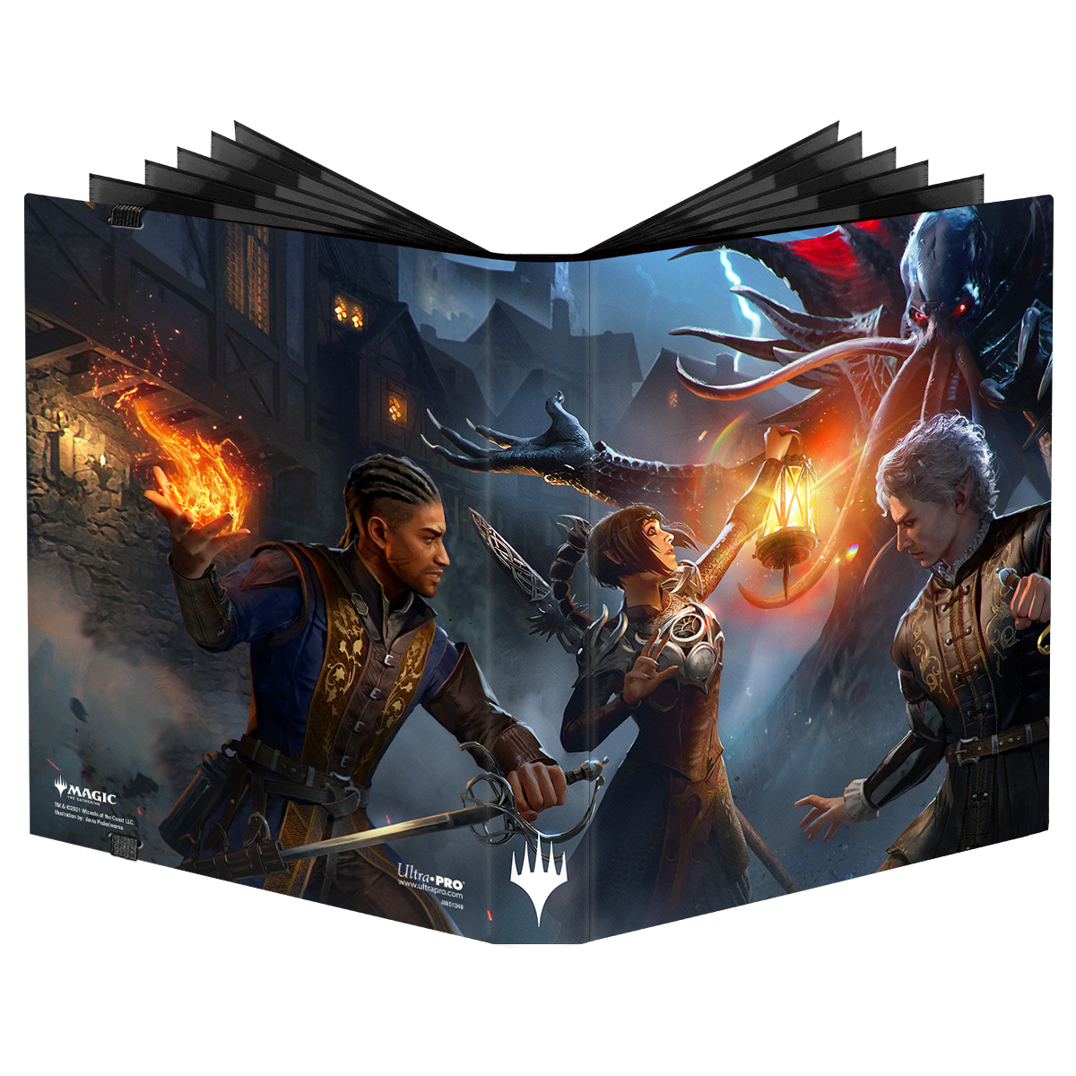 ultra-pro-commander-legends-battle-for-baldur-s-gate-party-battle-9-pocket-pro-b image 1