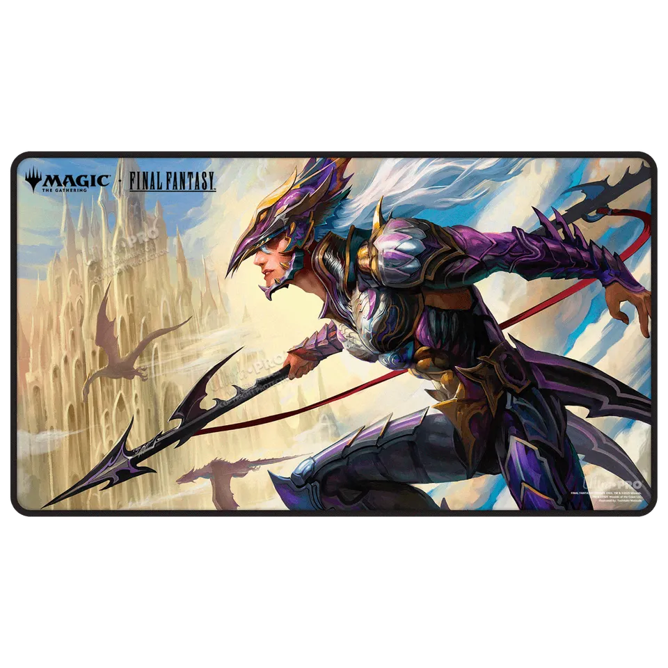 ultra-pro-magic-the-gathering-final-fantasy-kain-black-stitched-playmat image 1