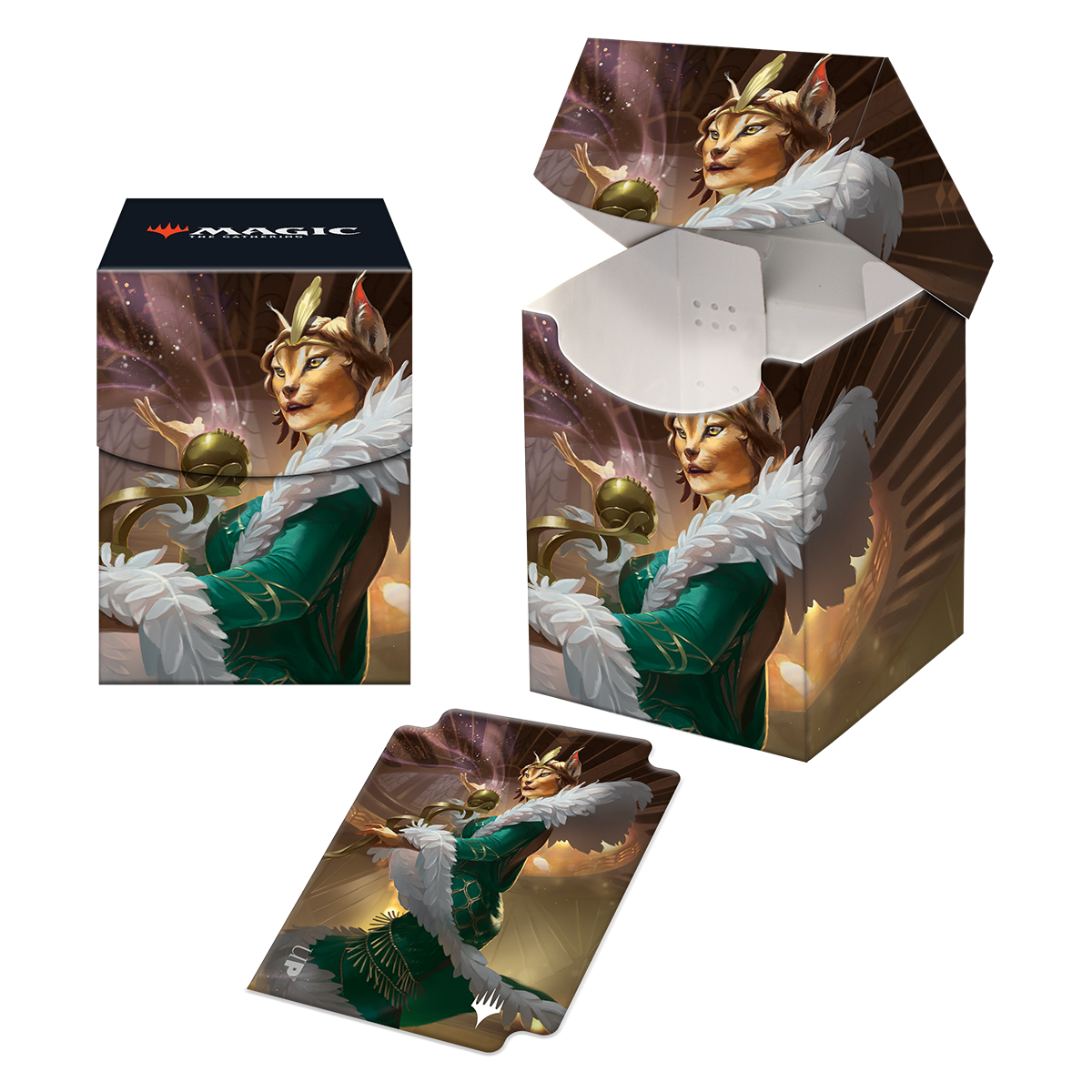 ultra-pro-streets-of-new-capenna-kitt-kanto-mayhem-diva-commander-100-deck-box-f image 1