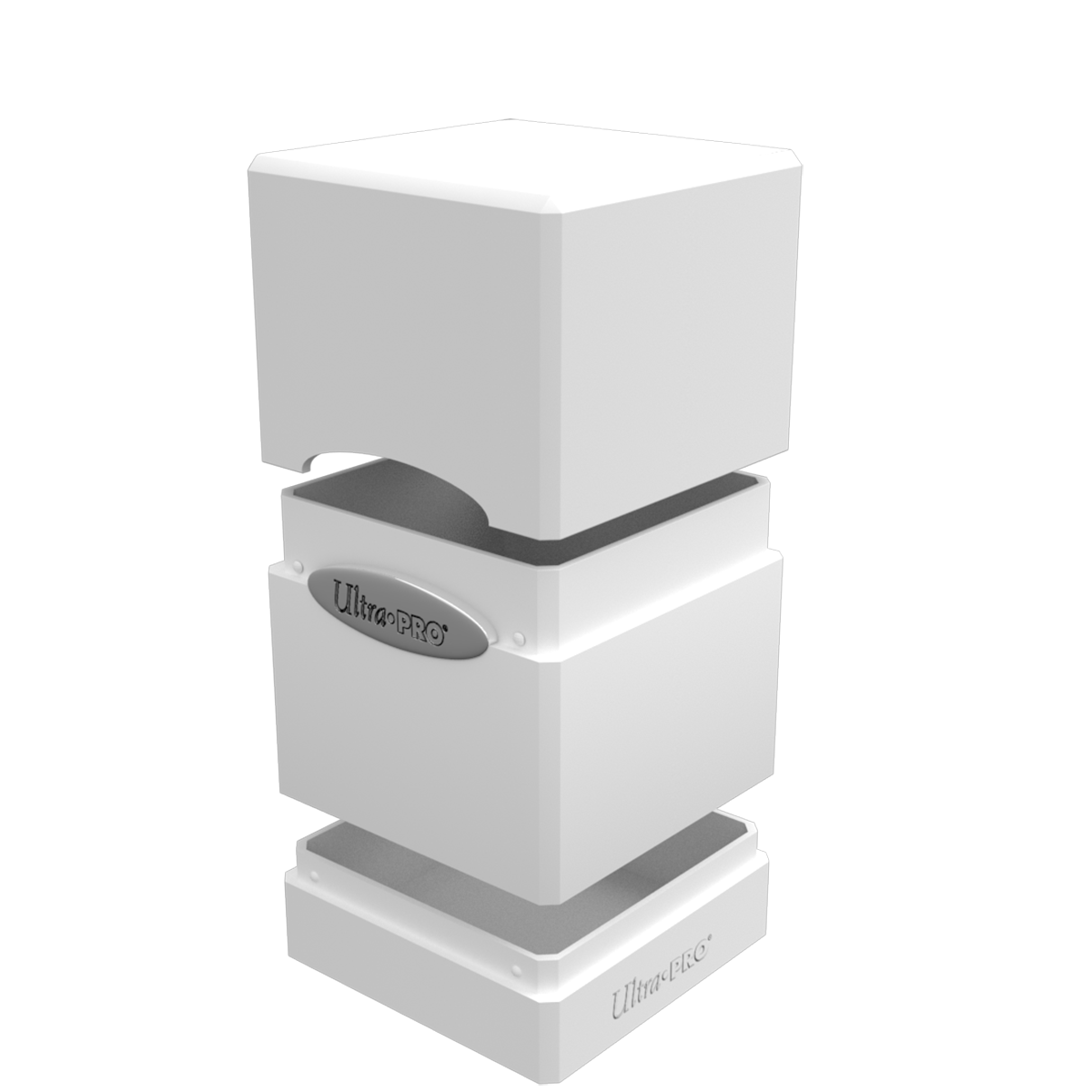 ultra-pro-classic-satin-tower-deck-box-f-r-100-karten-schwarz-blau image 1