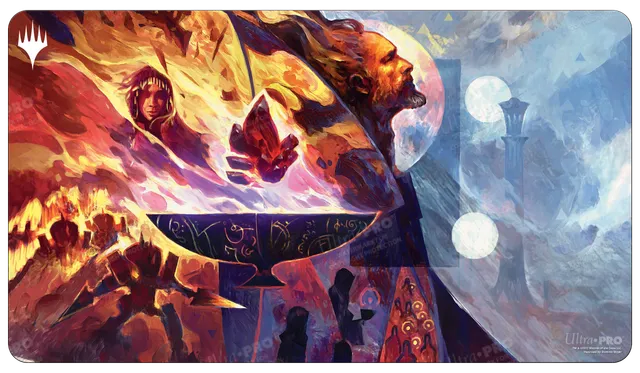 ultra-pro-the-brothers-war-urza-s-command-standard-playmat-f-r-mtg image 1