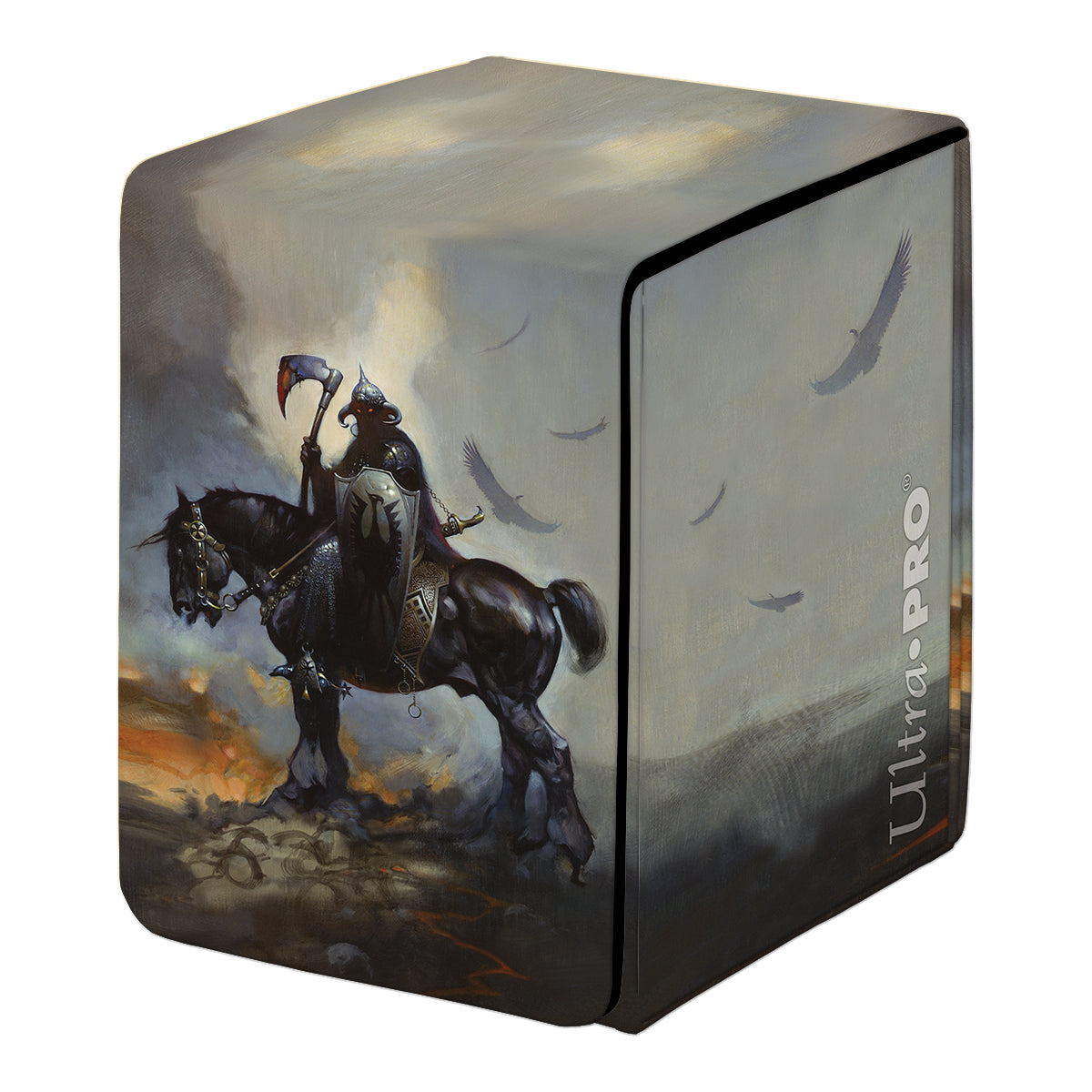 ultra-pro-death-dealer-alcove-flip-deck-box-frank-frazetta image 1